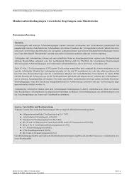 Arbeitsvertrag (für angestellte und mitarbeiter ohne tarifbindung) (bei anwendung des musters ist zu prüfen, welche vertragsbestimmungen übernommen werden wollen. Https Buse De Wp Content Uploads 2019 03 Mndestarbeitsbedingungen Gesetzliche Regelungen Zum Mindestlohn Sabine Feindura Haufe 2012 Pdf