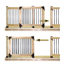 Our #1 selling steel adjustable gate kit for wood gates for nearly 25 years! Pylex Sliding Gate Hardware Kit Black 11052 Rona