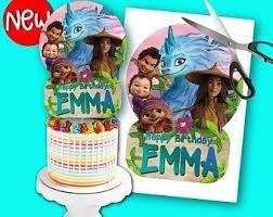 Personalized Raya And The Last Dragon Cake Topper Raya And The Last Dragon Custom Cake Topper Cupcake Toppers Digital Download Pdf File In 2021 Dragon Cupcakes Dragon Birthday Dragon Party