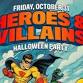 Hereos vs Villians - Halloween Multiverse War event in Baltimore, MD