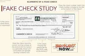 Types of fake checks scams Fake Check Study Reveals Growing Problem Big Island Now