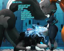 Wolf Link surrenders to Midna comic porn | HD Porn Comics