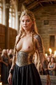 Your Viking Queen - A Shieldmaiden's Vow - AI Generated Porn Pic -  XGROOVY.COM