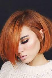 17 Chic Blunt Bob Hairstyles Blunt Bob Hairstyles Wavy Bob Hairstyles Red Bob Hair