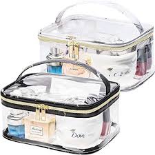 Black And Gold Makeup Bag Boao 2 Pieces Portable Marble Pattern Clear Makeup Bag Gold Zipper Waterproof Transparent Travel Storage Pouch Cosmetic Toiletry Bag With Handle Black And Whit Clear Makeup Bags Toiletry Bag Clear Cosmetic Bag