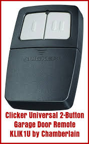 How To Program The Chamberlain Garage Door Remote Klik1u