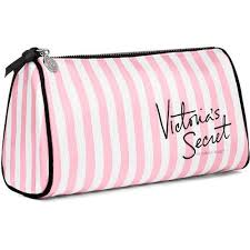 Victoria S Secret Vs Stripe Large Makeup Bag Large Makeup Bag Makeup Bag Victoria Secret