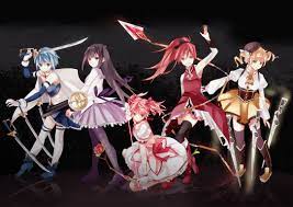 puella magi madoka magica アニメの女の子 イラスト 魔法少女