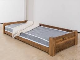 Our dog beds for large dogs allow your large dog to sleep fully on a bed without hanging off the sides. Large Wooden Pet Bed Get Laid Beds