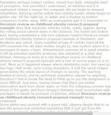 Literature Review On Childhood Obesity Research Proposal Example Research Proposal Example Psychology Research Research Proposal