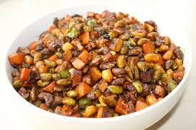Chinese Spicy Eight Treasures Stir Fry Recipe Vegetable Recipes Stir Fry Chinese Cooking