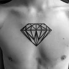This is usually a simple outline of a diamond most preferably drawn on the wrist or somewhere inconspicuous. 50 Traditional Diamond Tattoo Designs For Men Jewel Ink Ideas Diamond Tattoo Designs Traditional Diamond Tattoo Diamond Tattoos