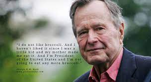 Best 20 George Hw Bush Broccoli Quote Inspirational Quotes Bush Quotes Churchill Quotes