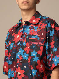 Affordable and search from millions of royalty free images, photos and vectors. Marni Shirt In Floral Patterned Cotton Shirt Marni Men Red Shirt Marni Cumu0054a0s53671 Giglio En