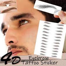 16440 s tamiami trl ste 5. Men Beauty Waterproof 4d Hair Like Eyebrows Makeup Lasting Eyebrow Tattoo Sticker Water Based For Women Shopee Singapore