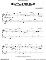 Menken Beauty And The Beast Sheet Music For Accordion Pdf Sheet Music Accordion Sheet Music Sheet Music Notes