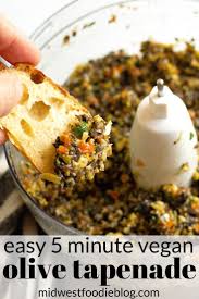 Vegan Olive Tapenade Recipe In 2020 Tapenade Recipe Olive Tapenade Recipe Food Processor Recipes