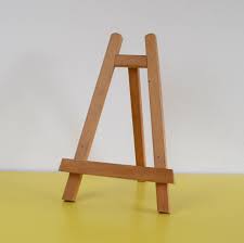 Vintage Wooden Easel Wood Artists Easel Miniature Easel Small Wooden Canvas Easel Wooden Display Stand Woo Wooden Display Stand Wooden Canvas Wooden Easel