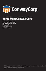 Conway corp offices will be closed friday, july 3 in observance of independence day. Ninja User Guide By Conway Corp Issuu