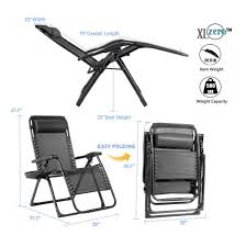 What is a zero gravity chair? Oversized Zero Gravity Chairs Heavy Duty For Big Heavy People