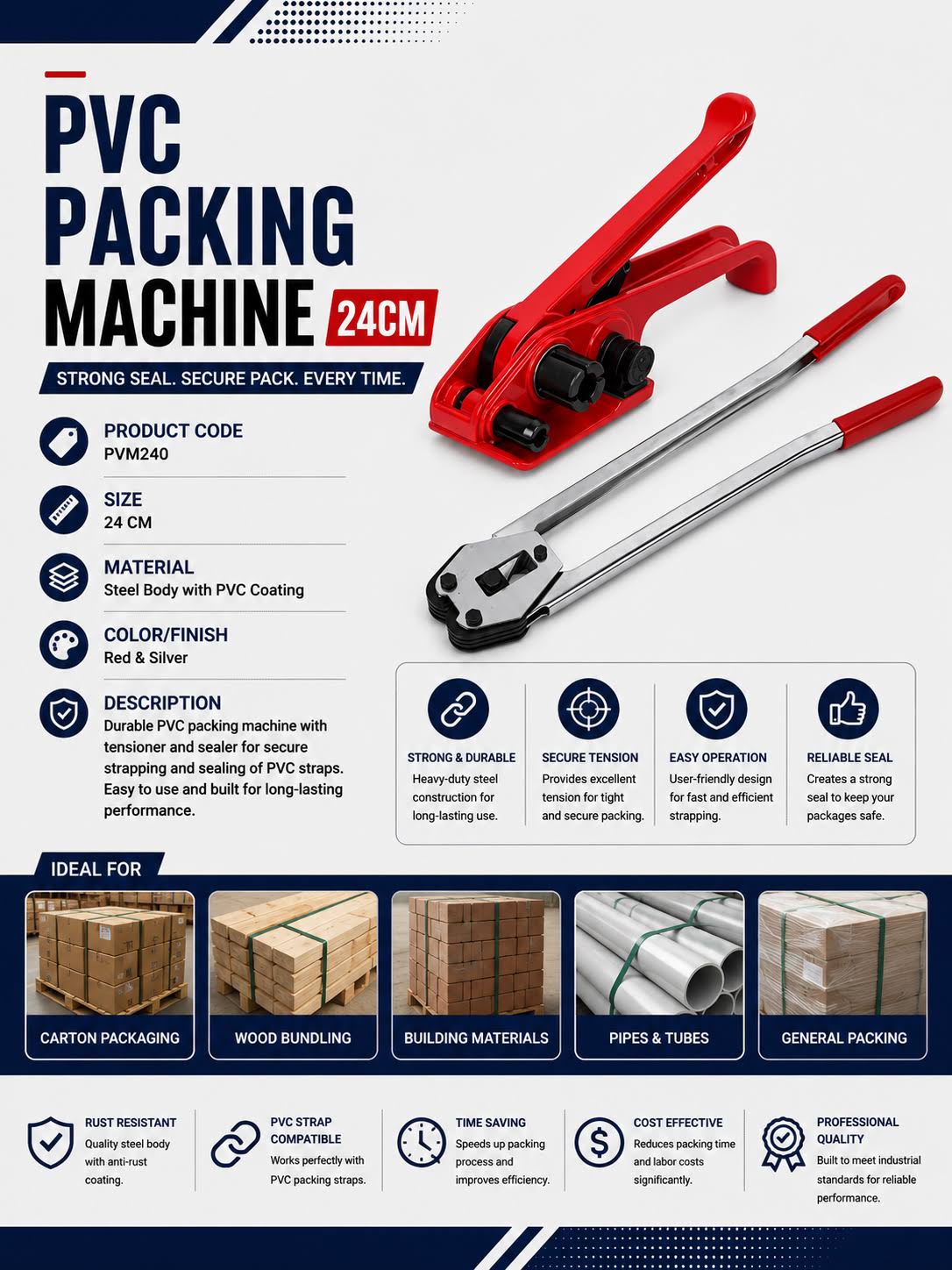 PVC PACKING MACHINE (HEAVY) product image
