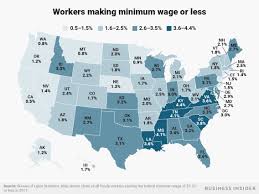 Reverting to map that corresponds to minimum wage data (e.g. How Many People In Each State Make Minimum Wage Or Less Business Insider