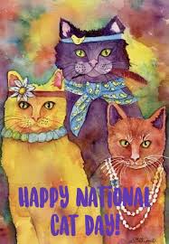 pin by kathy cooper on holidays special days and happy birthday crazy cats cat purr national cat day