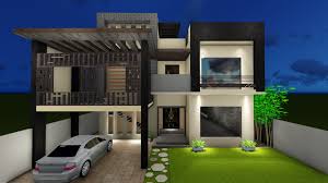 3d Front Elevation 10 Marla House Design In Pakistan House Design Architecture House House Architecture Design