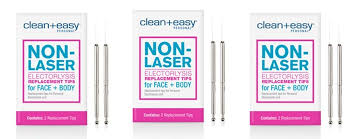 One touch home electrolysis removes unwanted hair4ever! Amazon Com Clean Easy One Touch Electrolysis Stylet Tips 3 Packs 6 Tips Total Electrolysis Machines Beauty Personal Care