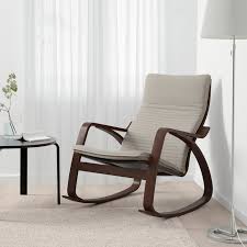 Poang Rocking Chair Knisa Light Beige Width 26 3 4 Find It Here Ikea Rocking Chair Ikea Poang Chair Chair