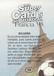 Publicado en 3 septiembre, 2018 por futbol chapas retro en chapas // 0 comentarios. Bulgaria Gallery Trading Card Database