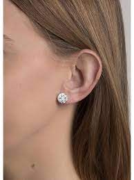 Shop stud earrings at jcp. Love Gold 9ct Gold 10mm Cubic Zirconia Stud Earrings Littlewoods Com
