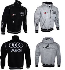 Audi S Line Fleece Polar Jacket Jacke Coat Weste Mantel Embroidered Logos Dtm Oz Jackets Audi Adidas Jacket
