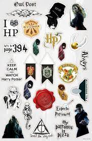 Fiesta De Harry Potter Toppers Para Tartas Tortas Pasteles Bizcoch Imprimibles Harry Potter Gratis Pegatinas Para Imprimir Gratis Pegatinas De Harry Potter