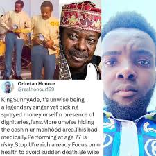 King Sunny Ade.... Don't be unwîse