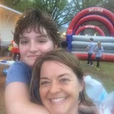 A fun Friday night 5K with my girl! Wacky race for April F…