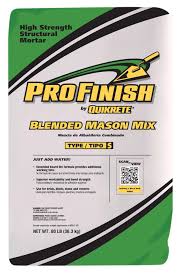 Bags of quikrete® veneer stone mortar you will need to construct your wall, including the scratch coat, bond coat and jointing mortar application. S Concrete Cement Masonry At Lowes Com