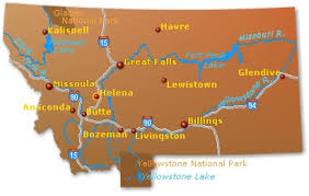 It includes selected major, minor and capital cities. Montana Map Go Northwest Travel Guide