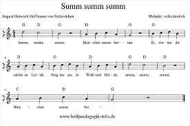 Summ Summ Summ Text Noten Download