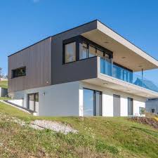 sandwich holz architekten beachhousedecor haus hanglage architekt architektur haus