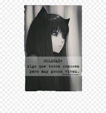 Sad anime wolves mad world. Soledad Sad Anime Wolf Girl Black And White Hd Png Download Vhv