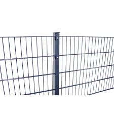 Komplettes Zaunpaket 6 5 6 Ral 7016 Gunstig Online Kaufen Zaunfuchs De Zaun Doppelstabmatten Doppelstabmattenzaun