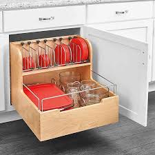 Rev A Shelf Food Storage Container Organizer Diy Kitchen Storage Kitchen Storage Food Storage Cabinet