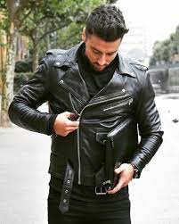 How To Dress As A Rocker Leather Jacket Men Leather Jacket Men Style Leather Jacket Street Style