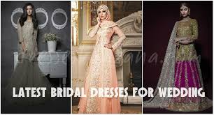 Especially in pakistan bride to be spend extravagantly on barat day dress, walima dress and mehndi dress to look the belle of the ball and of course she must because it's a big day in someone's life one should select the wedding dress consciously in. Pakistani Latest Bridal Dresses 2018 Free Shipping Off66 Id 54