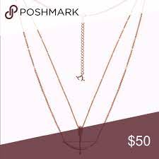 Taylor Swift The Archer Necklace Rose Gold Rose Gold Necklace Womens Jewelry Necklace Rose Gold