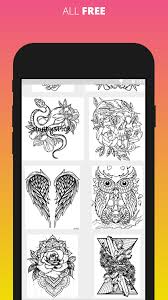 Over 300 coloring pages for adults & teens with japan lovers themes such as dragons, castle, koi carp fish tattoo designs and more! Tattoos Coloring Pages Adult For Android Apk Download