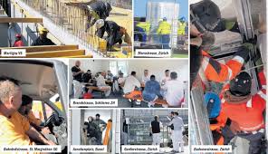 There is a detailed report on the work. Nur 28 Kontrolleure Fur Zehntausende Baustellen Workzeitung Ch