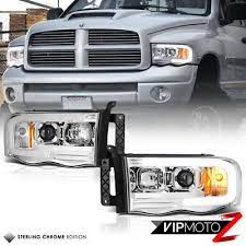 02 05 Dodge Ram Pickup 1500 2500 3500 Led Bar Neon Drl Tube Projector Headlight In 2021 Dodge Ram Pickup Dodge Ram Dodge Ram 1500