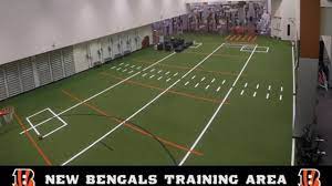The game field in paul brown stadium is momentum pro, . New Bengals Training Area